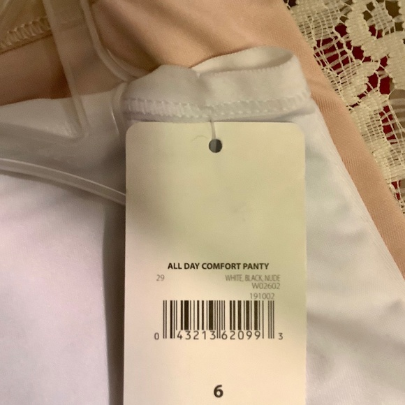 Simply Basic Panty lot of 9 black nude white NEW size 6 - Picture 4 of 6